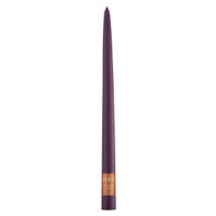 12" Dipped Taper Candle Aubergine Single Candle