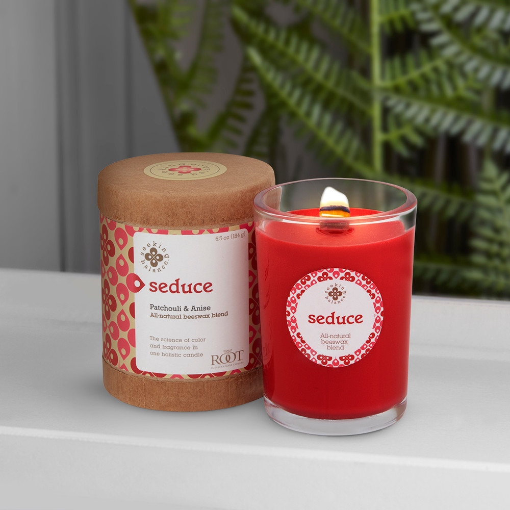 Seeking Balance® 6.5 oz Original Spa Candle Patchouli & Anise Seduce