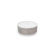 Unscented Tealights in Aluminum Cup 250 Bulk Pack Box