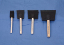 Black Poly-Foam Brushes