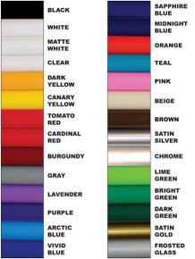 Rich-Cal Vinyl - 50 YD ROLLS