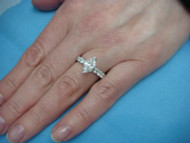 1.01 CT MARQUISE 1.76 CT TOTAL NATURAL DIAMONDS ENGAGEMENT RING