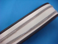 PLATINUM 3 STRAND NECKLACE 20 INCHES STAMPED 950 PLATINUM MADE IN ITALY 13.5 GRAM