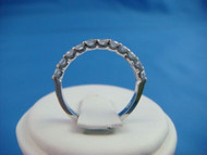 0.50 CT T.W. THIN SHARED PRONGS LADIES DIAMOND WEDDING BAND 