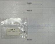 211-7 BALL - STEEL 1/4 DIAMETER