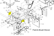 10067 } 100671 CLIP BELT GUARD ATM