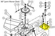 10847 } 108471 CASTER SUPPORT ASSEM