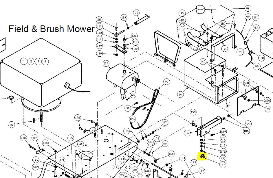 11046 } IDLER DRIVE CHAIN 10