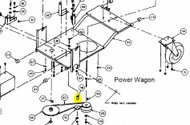 11190 } 111901 SPACER FOR BELT IDLE