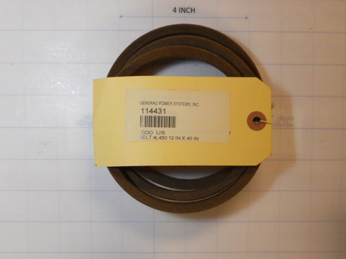 11443 } 114431 BELT 1/2 X 45 4L450