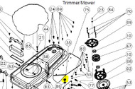 14360 } 143601 IDLER ARM STANDOFF T