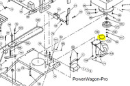 147281 - O-RING SWIVEL WHEEL