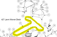 15173 } 151731 V-BELT 1/2 X 102 AT2