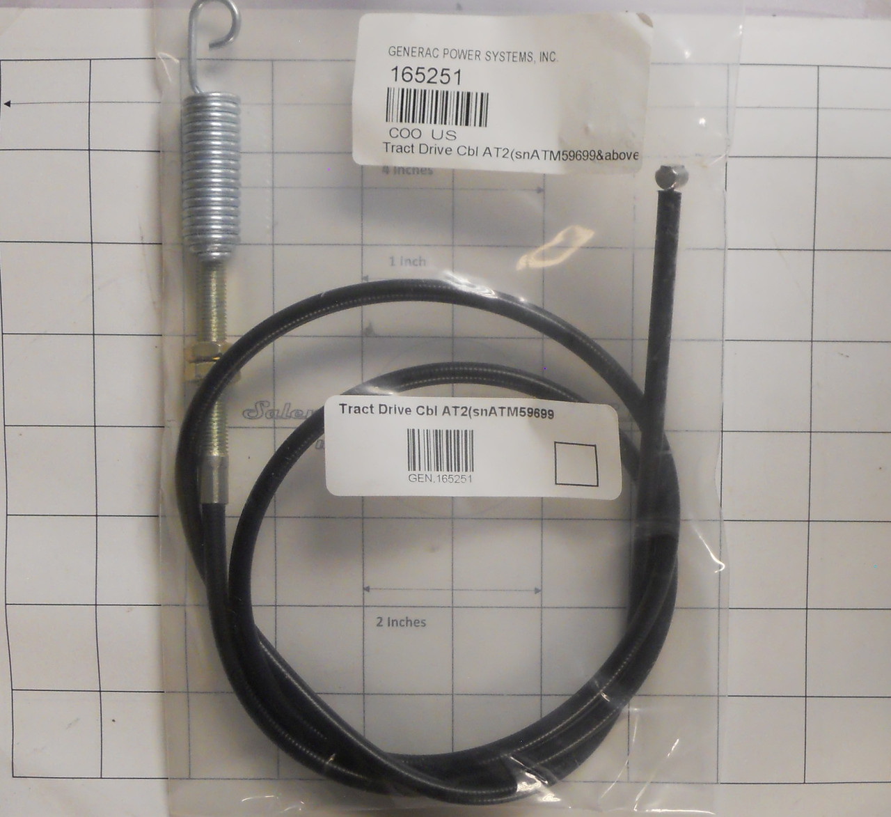 M*  16525 } TRACTION DRIVE CABLE