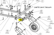 18838 } 188381 PLATE AXLE SUPPROT D