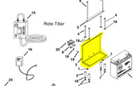 23140 } 231401 BATTERY BRACKET TPT