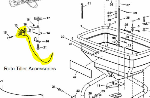 23468 } 234681 CABLE ASSY CONTROL