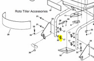 23470 } 234701 WING KNOB ROTO-HOG S