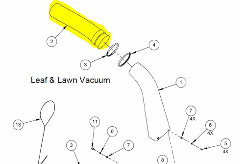 28412 } 284121 HOSE & CLAMPS 6ID X