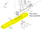 29046 } 290461 BRACE LOWER CYLINDER