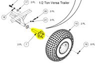30355 } 303551 SPINDLE HUB ASSEMBLY