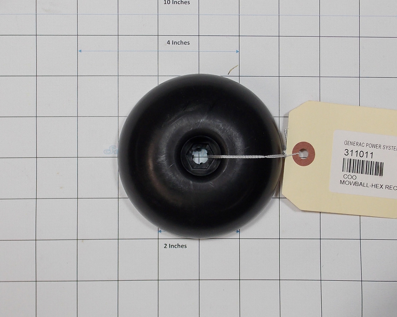 31101 } MOW BALL HEX RECESS