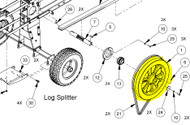 32125 } 321251 FLYWHEEL SPOKE DESIG