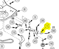 32514 } 325141 PAD SECONDARY BRAKE