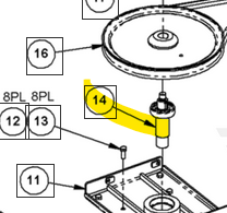 33139 } 331391 KIT SPINDLE SHAFT