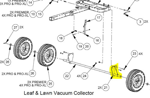 33802 } 338021 BRACKET AXLE LL2