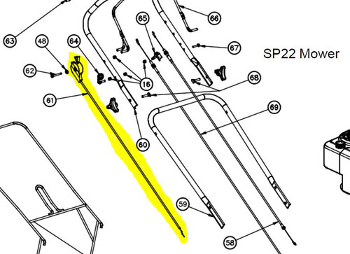 34113 } 341131 THROTTLE CONTROL CAB 
