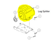 34510 } 345101 MOTOR .5HP AC