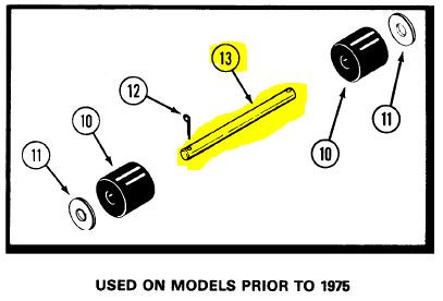 C14892 - SHAFT - Item #13 in illustration