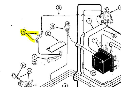 C18115 - STRIP, PTO SAFETY SWITCH