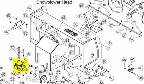 102029 } GEAR BOX L-150J