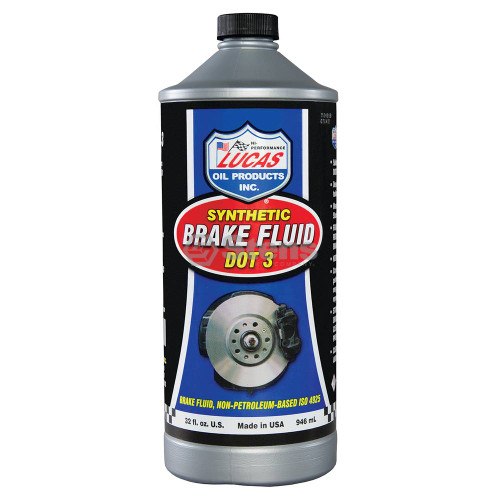051-524 } Brake Fluid (Dot 3) / Case of 12, 32 oz. bottles