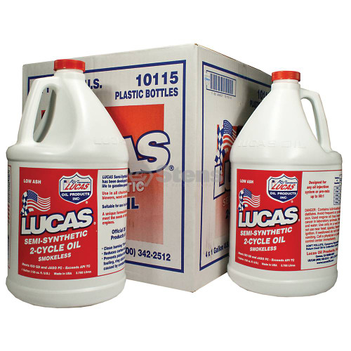 051-537 } Semi-Synthetic 2-Cycle Oil / Case Of 4, 1 Gallon Bottles