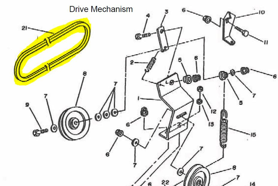 102048 } V-BELT - Salem Power Equipment, LLC