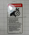 102128 } DECAL DANGER
