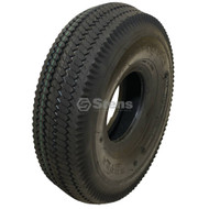 160-003 } Tire / 4.10x3.50-4 Saw Tooth 4 Ply