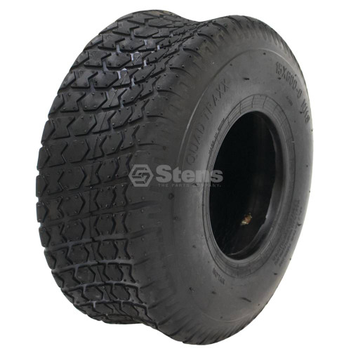 160-812 } Tire / 15x6.00-6 Quad Traxx 4 Ply