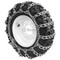 180-428 } 2 Link Tire Chain / 4x4.80-8 Deep Lug Tread