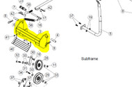 102524 } FRONT SUBFRAME