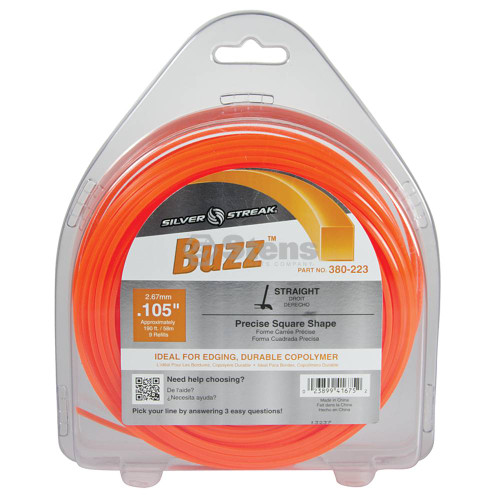 380-223 } Buzz Trimmer Line / .105 1 lb. Donut