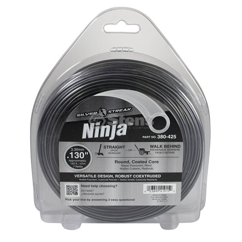 380-425 } Ninja Trimmer Line / .130 1 lb. Donut