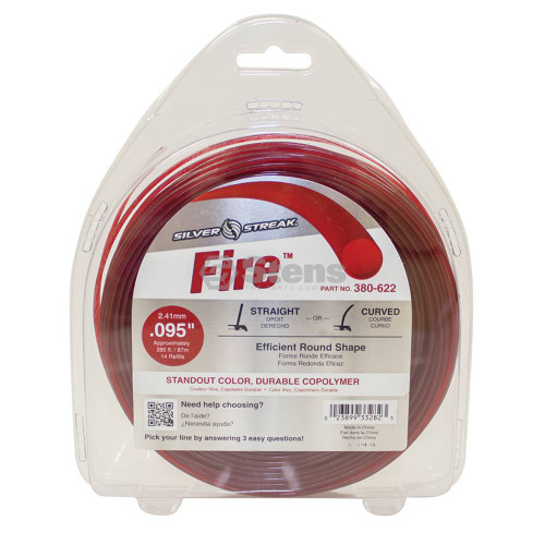380-622 } Fire Trimmer Line / .095 1 lb. Donut