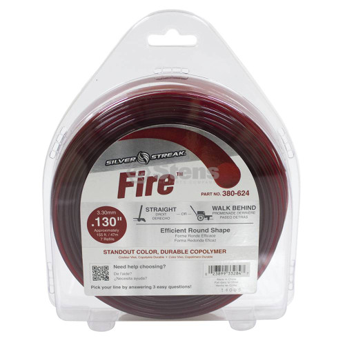 380-624 } Fire Trimmer Line / .130 1 lb. Donut