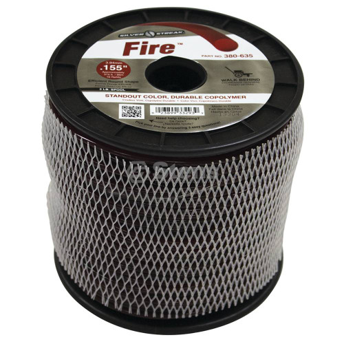 380-635 } Fire Trimmer Line / .155 3 lb. Spool