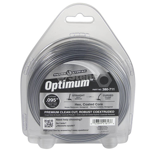 380-711 } Optimum Trimmer Line / .095 1/2 lb. Donut