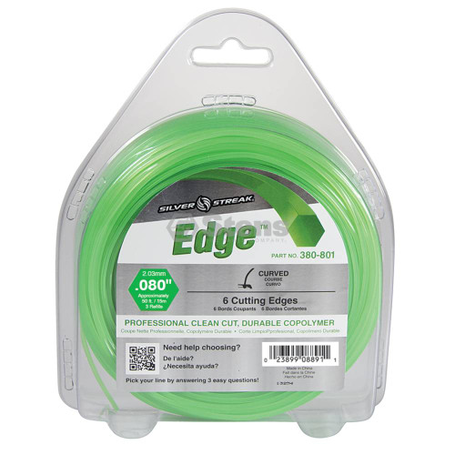 380-801 } Edge Trimmer Line / .080 50' Clam Shell
